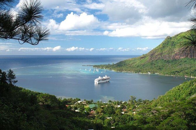 4x4 Moorea Safari Tours : With Hotel transfers - Inland Stops Beyond Lookouts: Rivers, Temple, and Eels