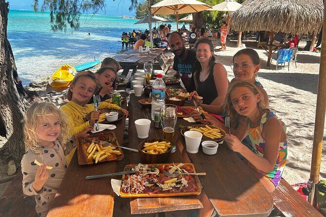 6 Hour Private Boat Activity with Snorkeling & Lunch - Lunch by the Lagoon: Coco Beach, Kaywest Moorea, or Taoahere Beach House