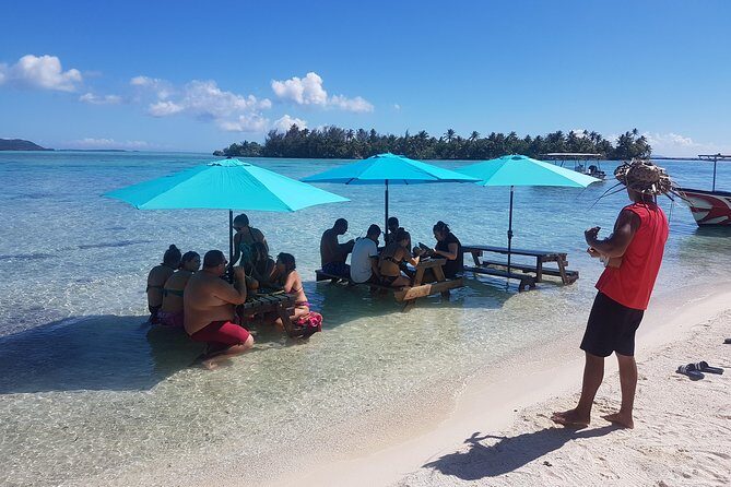 Authentic Polynesian Experience - Motu Lunch With Sharks at Your Feet (And a Coconut Show)