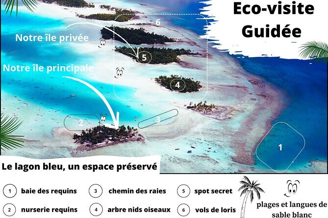 BLUE LAGOON | Eco-tour | Snorkeling Avatoru | Secret Green Lagoon - First stop: Le Lagon Bleu and snorkeling with purpose