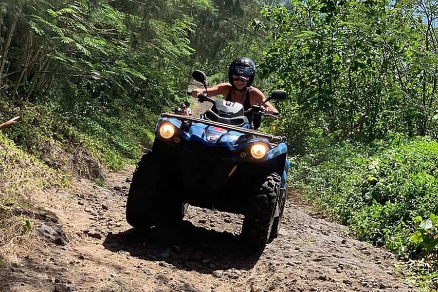 Bora Bora Adventures ATV / QUADS Tours - Pickup logistics: main island is easy, motu hotels cost extra