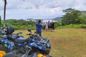 Bora Bora Atv-Quad Tours - What you drive: a powered quad with real off-road sections