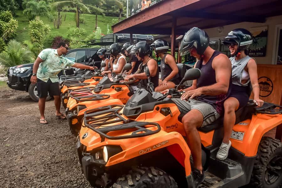 Bora Bora: Combo ATV & Jet Ski Day Trip with Polynesian BBQ - Entering the Island: ATV Morning on Bora Bora’s Land Tour
