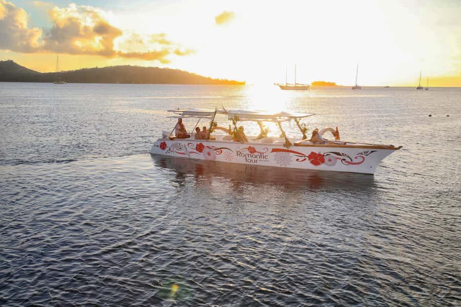 Bora Bora: Combo Sunset Cruise & Romantic Dinner at St James - Bora Bora in one tidy 4-hour block