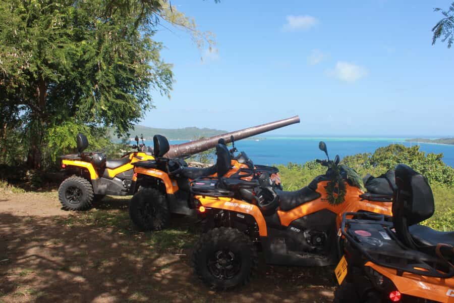 Bora Bora: Island Tour and Mountains Getaway by Quad Bike - Booking Check: Cruise Ships and Meeting at Vaitape