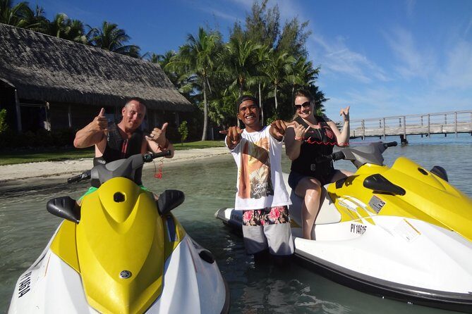 Bora Bora Moana Jet Ski - Coral reef and photo stops: where the “good stuff” actually happens