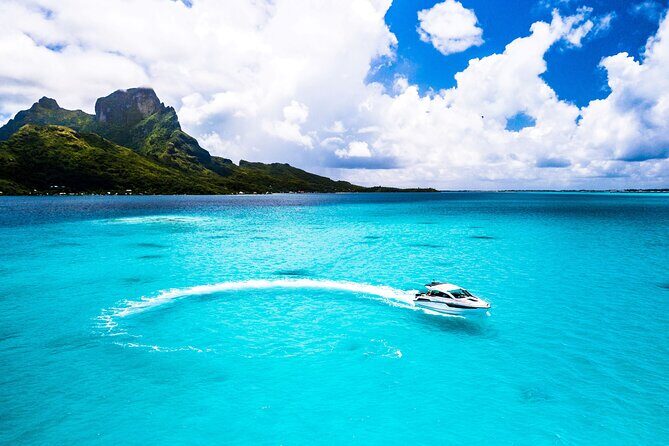 Bora Bora Private Arrival Airport to Hotels Boat Transfer - The panoramic sunroof matters more than you think