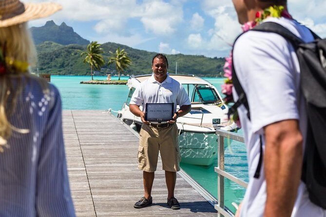 Bora Bora Private Arrival Airport to Hotels Boat Transfer - Meeting your captain at Motu-mute (BOB) without the airport headache