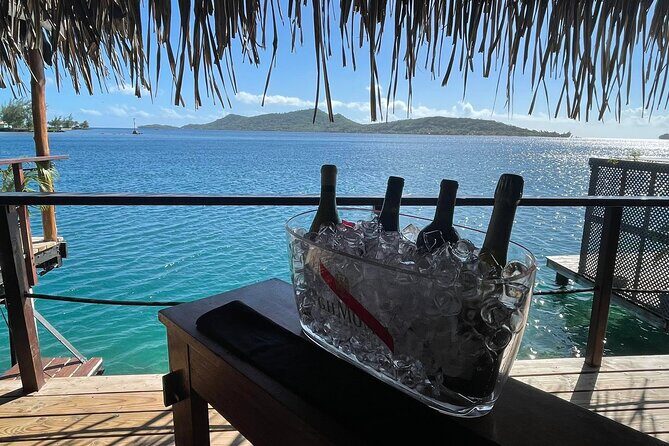 Bora Bora Sunset Cruise and Dinner at St James restaurant - Dinner at St James in Vaitape: the romantic payoff