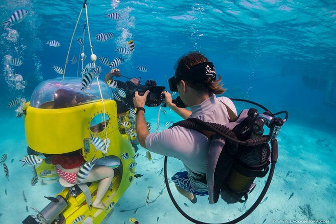 Bora Bora Underwater Scooter - Learning the Aquabike scooter: it’s easier than you think