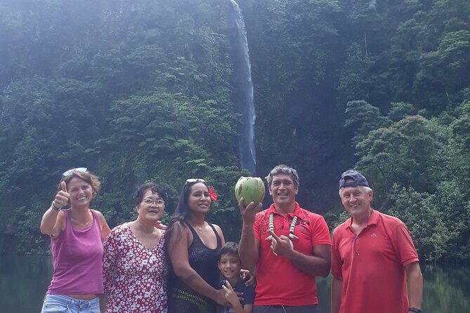 Crossing Island of Tahiti 4x4 Mountain, Waterfall, River, Basins - The drive factor: steep dirt roads, deep potholes, and lots of shaking