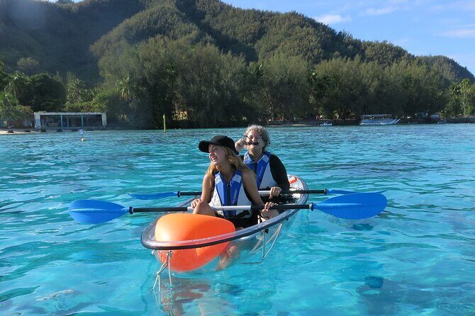 Eco guided excursion to the lagoon of Moorea in a transparent kayak Afternoon 2h - FAQ