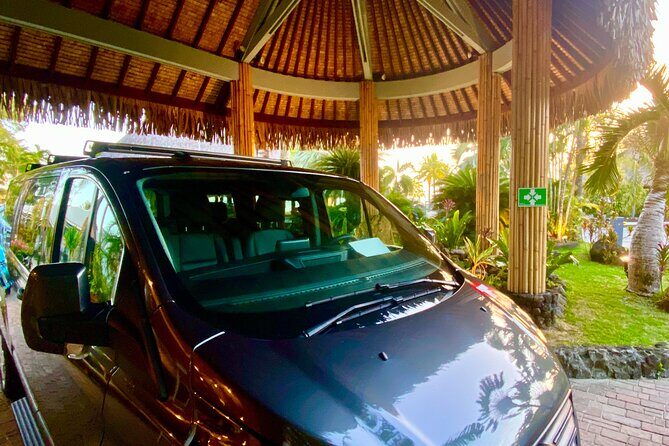 Explore Bora Bora with Private Premium Mini Van - Overwater bungalow N3: island architecture and daily life glimpses