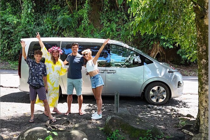 Explore Tahiti Nui, its landscapes and iconic sites. - Stop 2: Cascades de Faarumai and a short hike to cool down