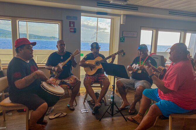 Ferry Transfer between Papeete, Tahiti and Moorea - The Views: Outdoor Decks and the Whale/Dolphin Bonus
