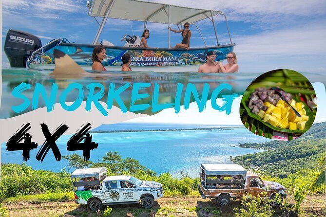 French Polynesia Snorkeling and 4X4 Adventure Tour with Buffet - Key highlights you’ll care about