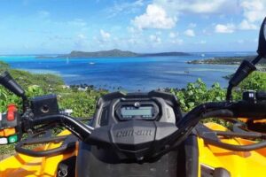 Full Day Combo ATV & Jet Ski with a Polynesian BBQ on a Motu - Midday switch: getting from ATV pace to jet ski pace