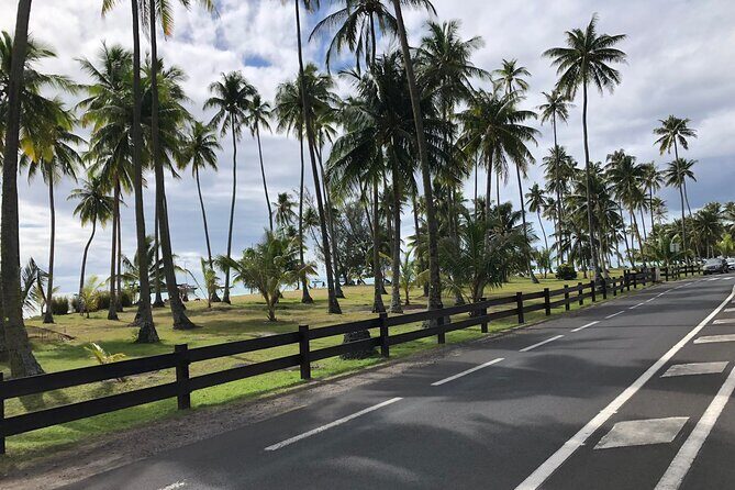 Guided Excursion in 4x4 in Moorea between Land and Sea - Motu Tiahura public beach and the pearl shopping finish