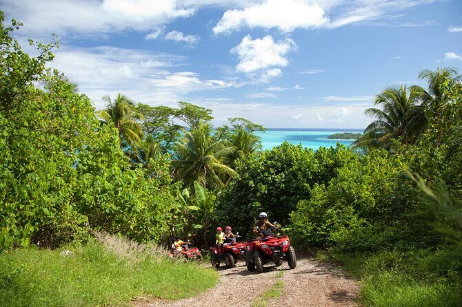 Guided Tour of Bora Bora by Quad - Safety briefing and cautious guiding: how the pace really works