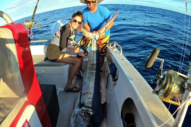 Half-day Big Fishing in Moorea on shared tour - Haapiti Surf Lodge Pickup: Shared Tour, Real-Life Timing