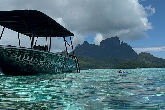 Half day Eco Snorkeling small group Tour in Bora Bora - Snorkeling in Bora Bora: rays, blacktip reef sharks, and a coral garden
