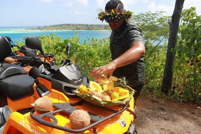 Island Tour & Getaway on the Bora Bora Mountains by Quad / ATV - Quick highlights before you go