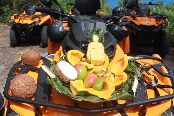 Island Tour & Getaway on the Bora Bora Mountains by Quad / ATV - Mount Otemanu spotting: the payoff from the mountains