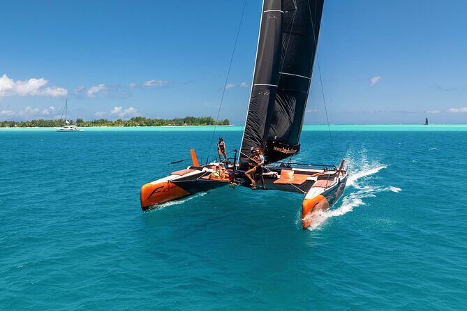 LUXURY Catamaran Bora Bora : Sailing, Snorkeling & Floating Bar - The floating bar: the shallow-water highlight you’ll remember