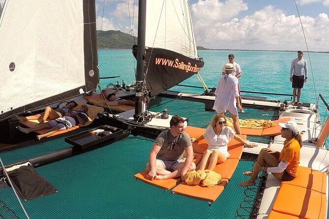 LUXURY Catamaran Bora Bora : Sailing, Snorkeling & Floating Bar - Who should book this catamaran Bora Bora trip