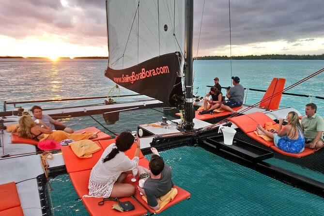 LUXURY Catamaran Bora Bora : The Sunset Escape - Your hotel dock to Vaitape: why this setup feels effortless