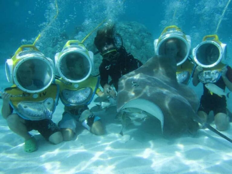 Moorea: Aquablue Helmet Underwater Walking Experience - Getting There: Pier or Hotel Pickup + a 150-Minute Rhythm