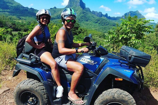 Moorea Combo 2h Jetski 3h30 Quad - Opunohu lookout and Magic Mountain 360° views