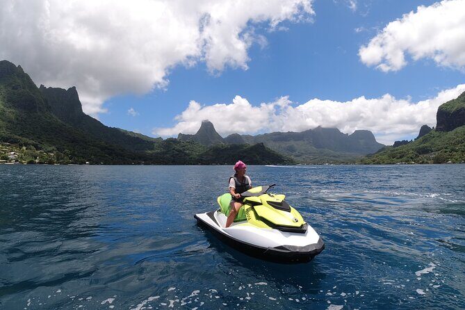 Moorea Solo or Twin 2 hours Jet Ski Tour - The Jet Ski Ride: Fast, Scenic, and Kept Real by Lagoon Conditions