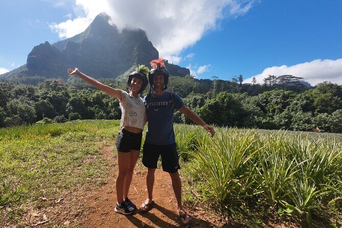 Moorea Solo or Twin 3 hours 30 ATV Tour - Belvedere Lookout: the photo stop that justifies the climb
