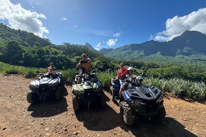 Moorea Solo or Twin 3 hours 30 ATV Tour - Guides: fun energy, island stories, and photo support