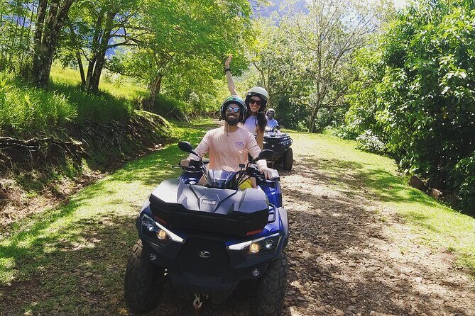 Moorea Solo or Twin 3 hours 30 ATV Tour - Pickup, meeting point, and the simple flow