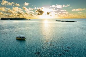 Moorea Sunset Boat Trip - Drinks on the boat: cocktails, rum punch vibes, and a toast-style moment