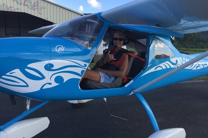 Private flight, in a light plane over the Polynesian motus from Raiatea - Why a light-plane flight from Raiatea is worth it