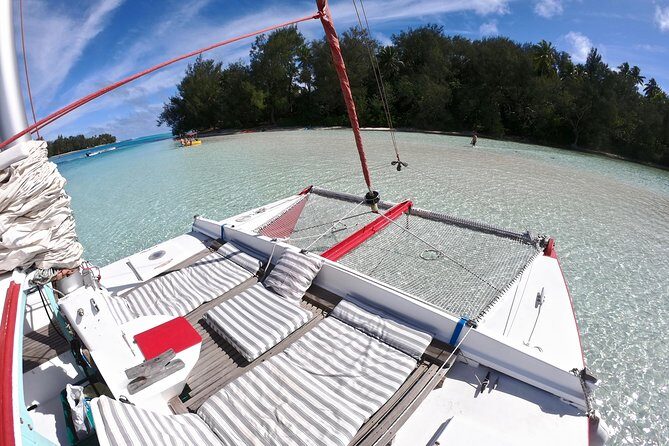 PRIVATE Full Day Tour : Moorea Snorkeling & Sailing on a Catamaran named Taboo - Private Moorea sailing on Taboo: what makes it worth your day