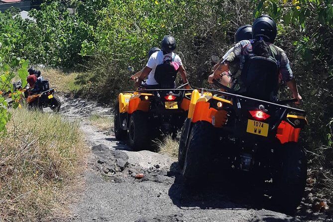 Private Island Tour by ATV / QUAD - The 3-Hour Route: Viewpoints, Off-Road Trails, and WWII Cannons