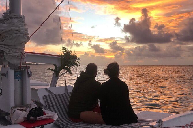 PRIVATE Sunset Cruise : Moorea Sailing on a Catamaran named Taboo - Sailing Through Cook’s Bay: The Part You’ll Remember When It Gets Dark