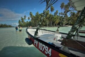 Raiatea-Tahaa Snorkeling in our beautiful Coral Garden - The coral garden drift: what it feels like in the water