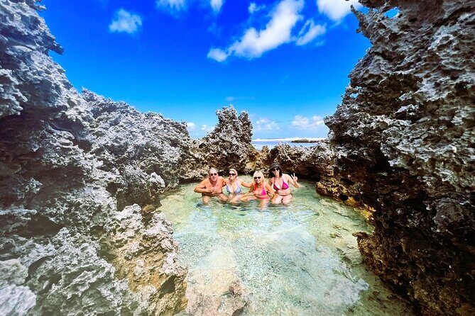 REEF ISLAND | private island | pink sand | natural swimming pools - Getting there: the morning starts early and the boat ride can be sporty