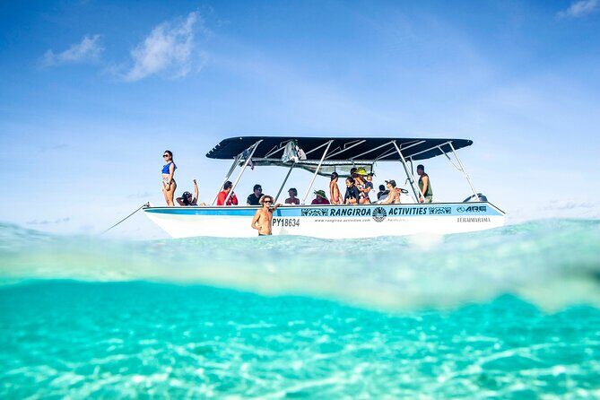 REEF ISLAND | private island | pink sand | natural swimming pools - Price and value: $139.68 for a full motu day with multiple stops