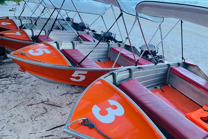 Self-drive Bora Bora Boat Rental - The 13-foot Quintrex Boat: Fun, but Plan for the Climb