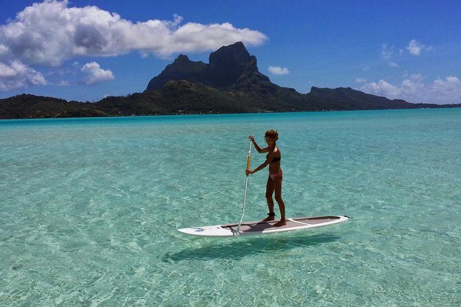 Stroll out of time on the lagoon of Bora Bora - First Contact: Getting Out to the Lagoon in a Wind-Safe Way
