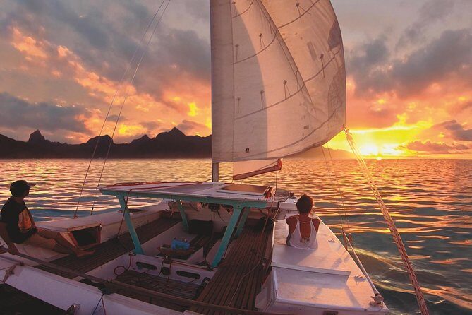 Sunset Cruise : Moorea Sailing on a Catamaran named Taboo - Taboo Sunset Sail: What Makes This Moorea Cruise Feel Different