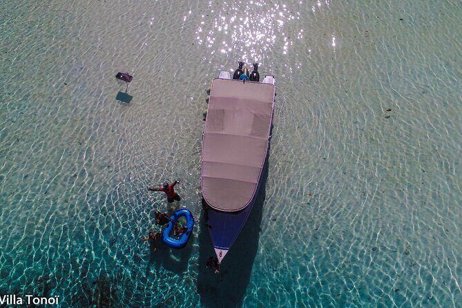 Tahaa Lagoon Tour -Departure Raiatea-Small groups (max 12 p) - From Raiatea to Tahaa: why the morning setup matters