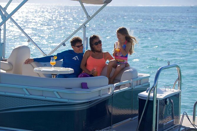 Toa Boat Bora Bora Private Lagoon tour On Majestic Pontoon Boat - Drinks, Snacks, and the Alcohol Expectation Check
