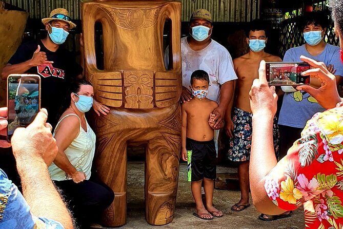 Tour Tahiti in Private - Arahurahu Marae: easy walking, ancient Polynesian culture, big scenery